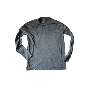 Old Navy Active Go-Fresh Performance Vent Long-Sleeve Shirt Men’s M Gray